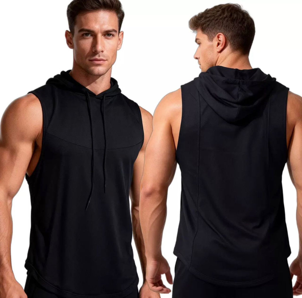 Cross-Border Sports Vest for Men, Summer Tight-Fitting Base Layer Fitness Top, Basketball Training Quick-Dry Running Vest